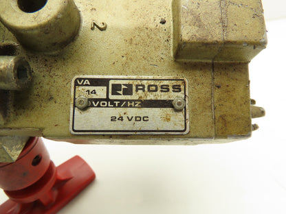 Ross D2773A3072 Pneumatic Pressure Relief Control Solenoid Valve 3/8" NPT 24V