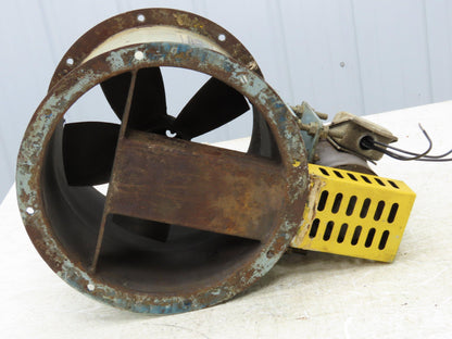 Fulta Electric DBP3M2-3 Tube Axial Blower Fan 12" 1000 CFM 220V 3PH Belt Drive