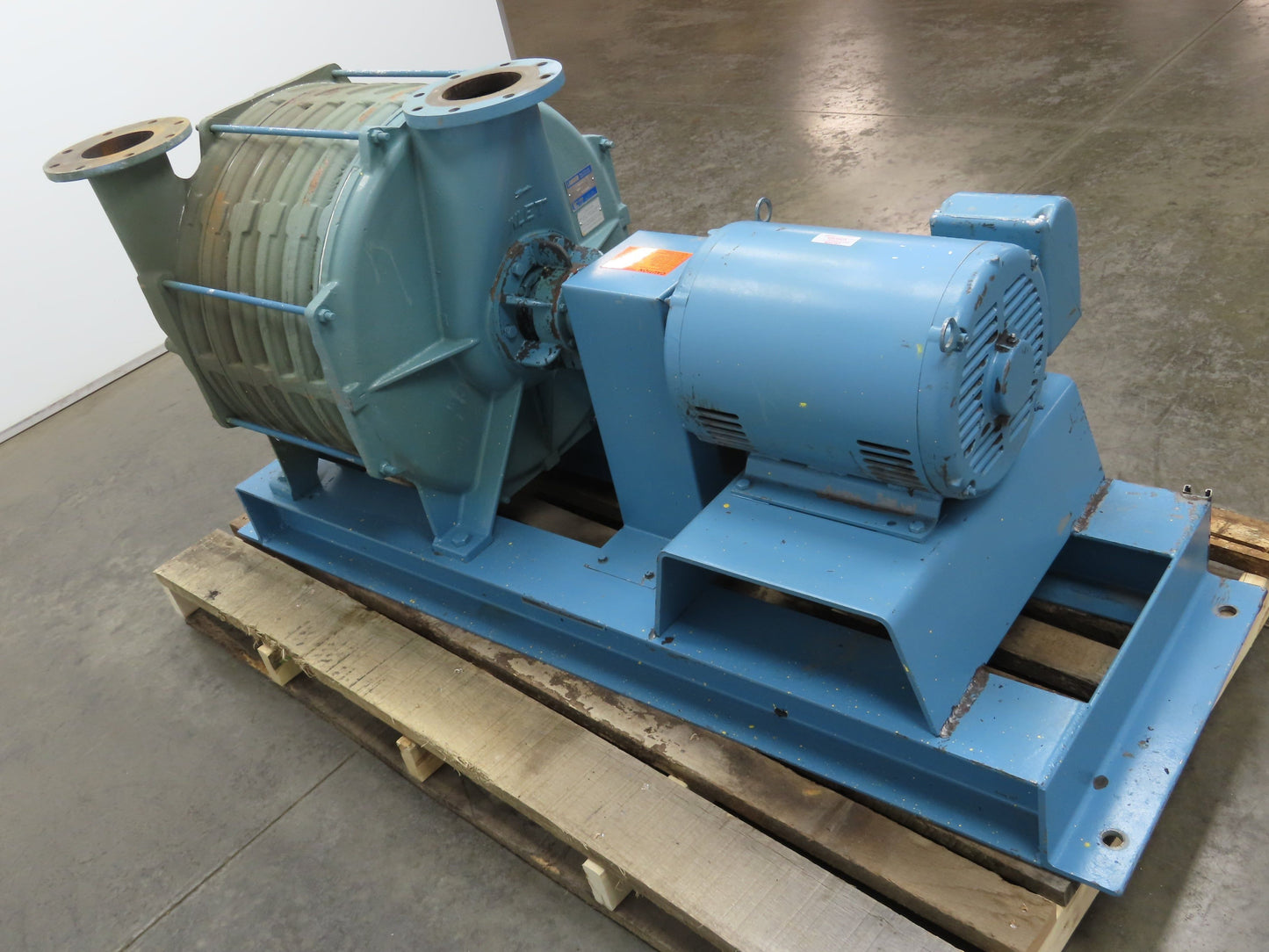 Lamson 516-0-6-AD Multistage Centrifugal Blower 30Hp 230/460V 3Ph 5"