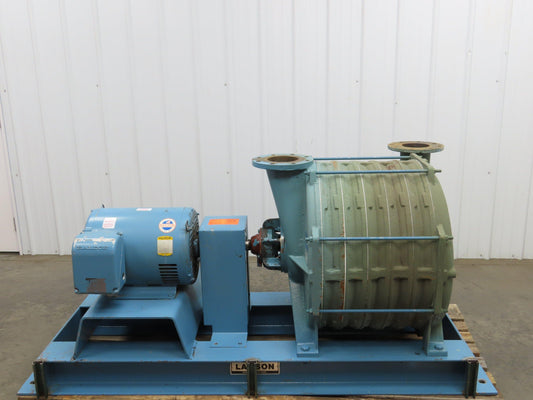 Lamson 516-0-6-AD Multistage Centrifugal Blower 30Hp 230/460V 3Ph 5"