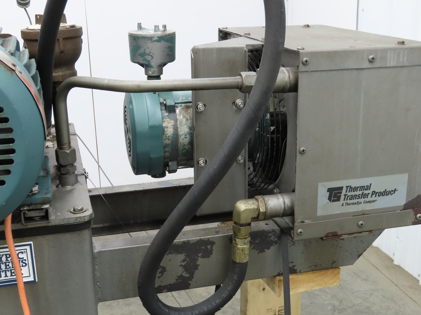 Continental Hydraulic Power Unit 20 Gal 2000psi 8gpm 7.5Hp 460V w/Oil Cooler