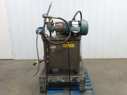 Continental Hydraulic Power Unit 20 Gal 2000psi 8gpm 7.5Hp 460V w/Oil Cooler