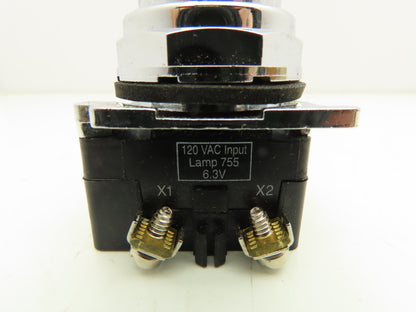 Eaton Cutler-Hammer 10250T6097 Illuminated Selector Switch 4-Position 30mm