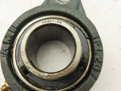 AMI FL207 2-Bolt Flange Take-Up Bearing 1-7/16" Bore  Lot of 3
