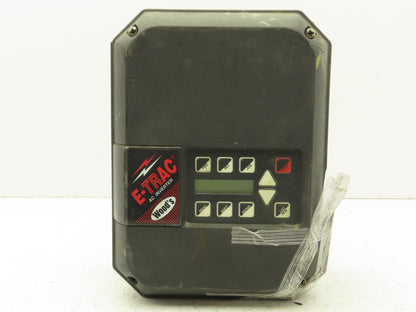 Woods WFC2000-7C E-Trac AC Inverter VFD Drive 230V 1PH to 230V 3PH Output 3/4Hp