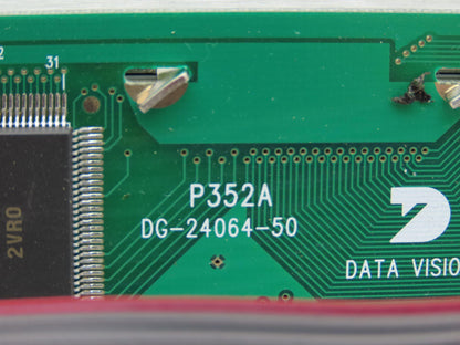 VideoJet Excel Ink Jet Printer Keyboard Interface Panel LCD Display