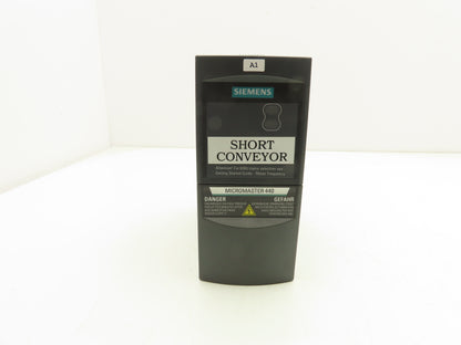 Siemens 6SE6440-2AB12-5AA1 Micromaster 440 VFD Drive Inverter 240V 0.25kW