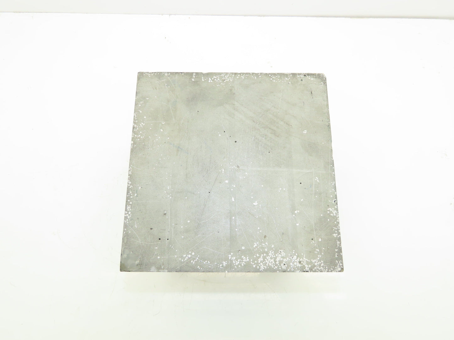 Cast Aluminum and Wood Machined Work Block 8.5"x 8" 25Lb