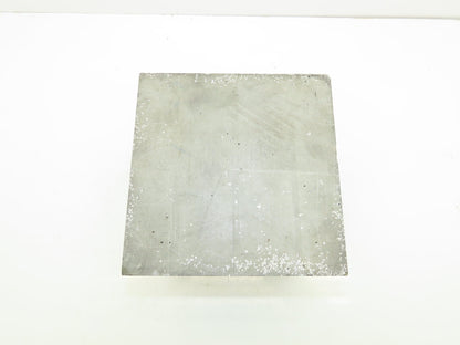 Cast Aluminum and Wood Machined Work Block 8.5"x 8" 25Lb