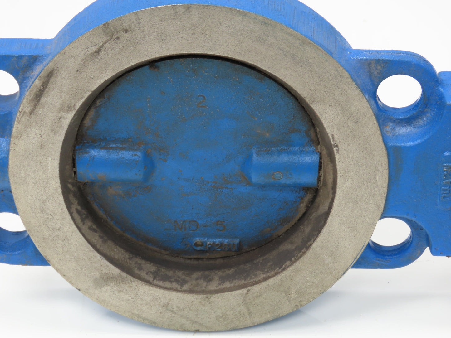 Bettis CBA315 Pneumatic Solenoid Actuated 5" Butterfly Valve 120psi 24VDC