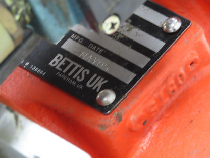 Bettis CBA315 Pneumatic Solenoid Actuated 5" Butterfly Valve 120psi 120V