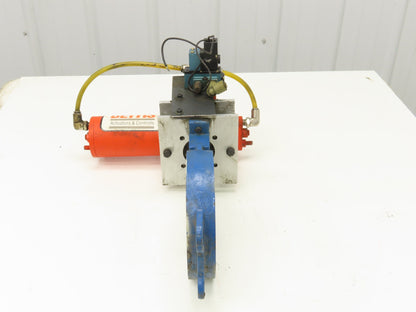 Bettis CBA315 Pneumatic Solenoid Actuated 5" Butterfly Valve 120psi 120V