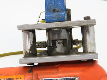 Bettis CB315 Pneumatic Solenoid Actuated 5" Butterfly Valve 120psi 120V