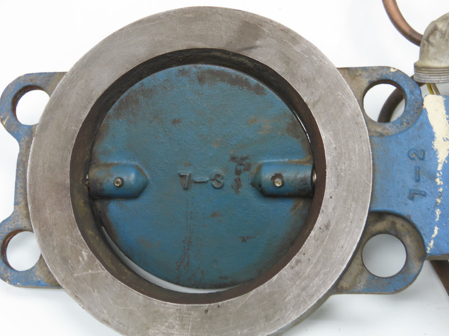 Bettis CB-315 Pneumatic Solenoid Actuated 5" Butterfly Valve 120psi 120V