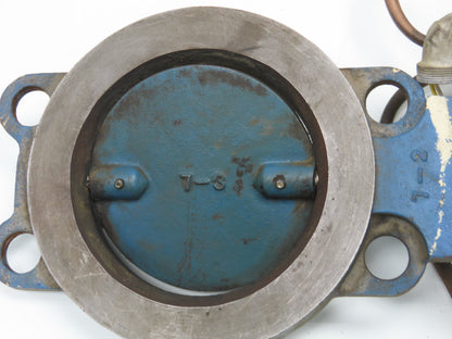 Bettis CB-315 Pneumatic Solenoid Actuated 5" Butterfly Valve 120psi 120V