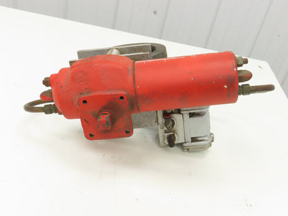 Bettis CB-315 Pneumatic Solenoid Actuated 5" Butterfly Valve 120psi 120V