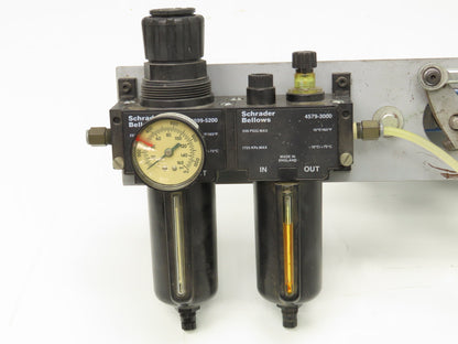 Parker Pneumatic Cylinder Actuated 5" Butterfly Valve 150psi 24VDC Solenoid