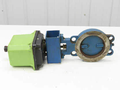 RCS Electripowr MAR10-60 Electric Actuator with 5" Butterfly Valve 120V 90°