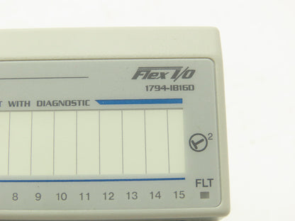 Allen Bradley 1794-IB16D Flex 16-Point 24VDC Digital Input Ser A Diagnostic