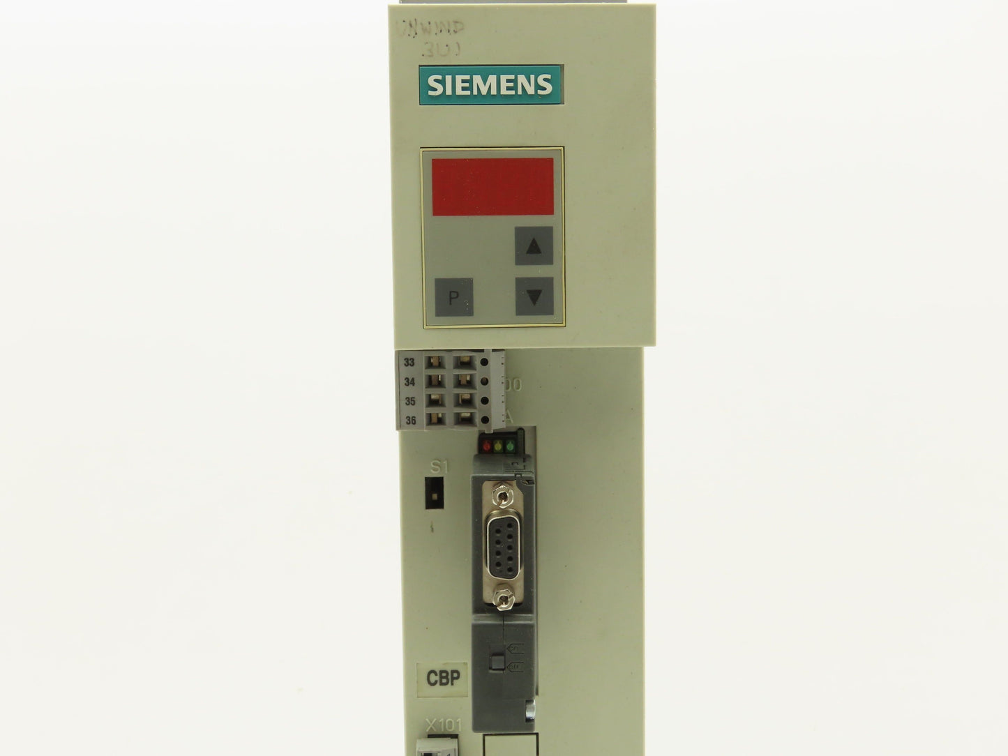 Siemens 6SE7015-0EP50 Simovert Masterdrive AC/DC Servo Drive Converter 1.5kW 3PH