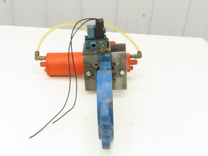 Bettis CB315 Pneumatic Solenoid Actuated 5" Butterfly Valve 120psi 120V