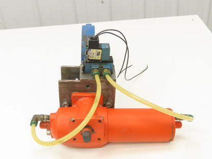 Bettis CB315 Pneumatic Solenoid Actuated 5" Butterfly Valve 120psi 120V