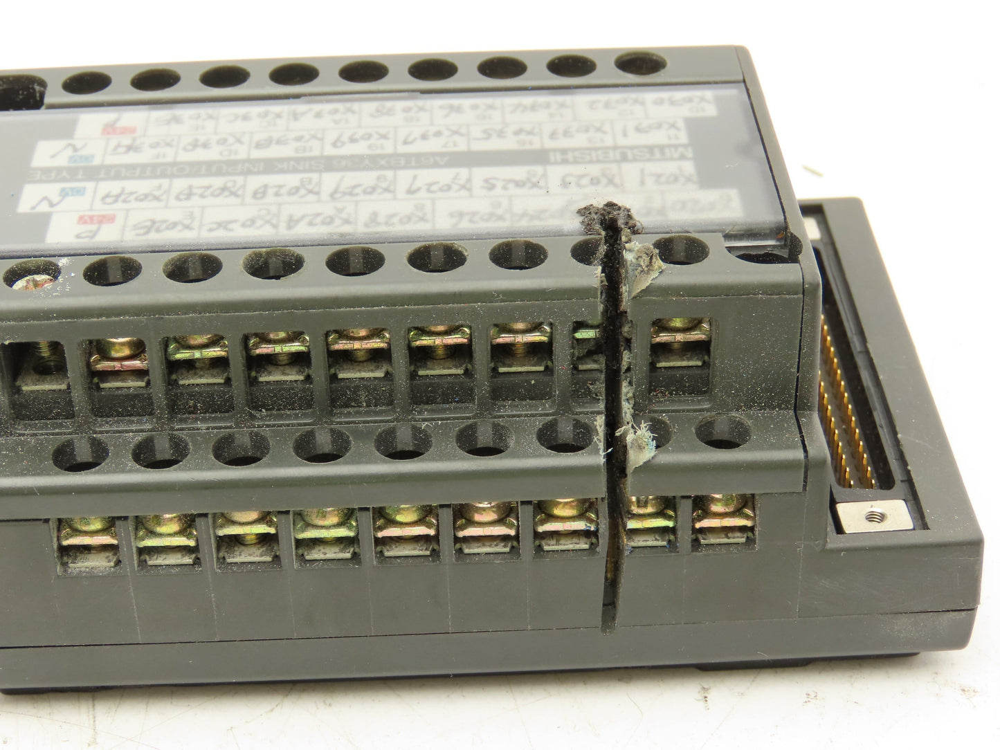 Mitsubishi Electric A6TBXY36 PLC I/O Terminal Board Block Lot of 5