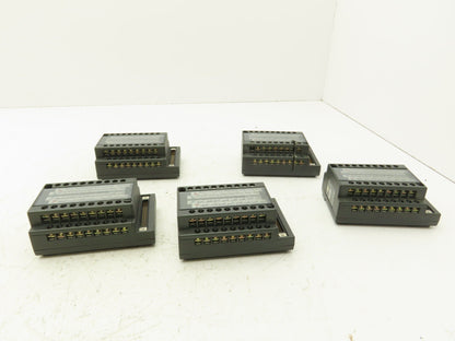 Mitsubishi Electric A6TBXY36 PLC I/O Terminal Board Block Lot of 5