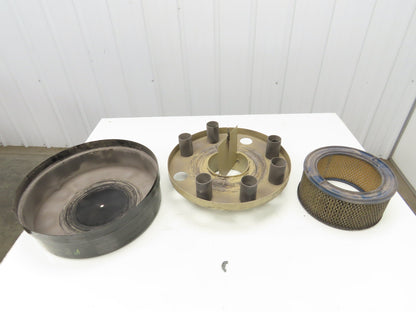 Stoddard Silencer F64-5 Flanged Filter Silencer 5" ANSI 750 CFM