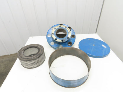 Stoddard Silencer F64-5 Flanged Filter Silencer 5" ANSI 750 CFM