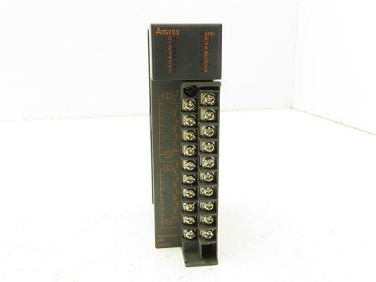Mitsubishi Electric A1SY22 PLC Digital Output Module 240V No Cover