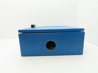 Hoffman C-SD16166 Electrical Box Enclosure 16x16x6" Wall Mount Backplate