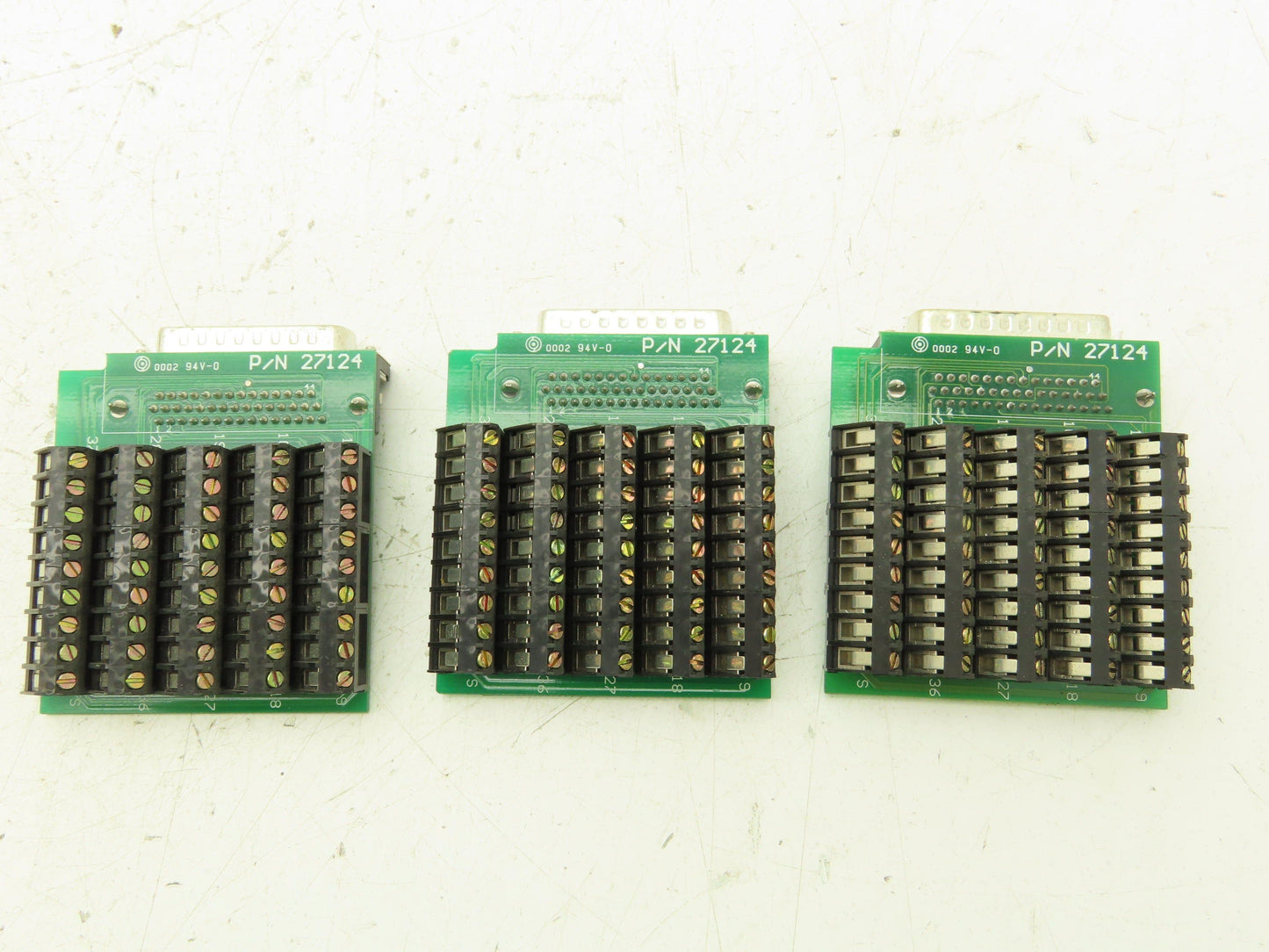 Allen Bradley 2090-U3BB-DM44 Control Interface Breakout Board Lot of 3