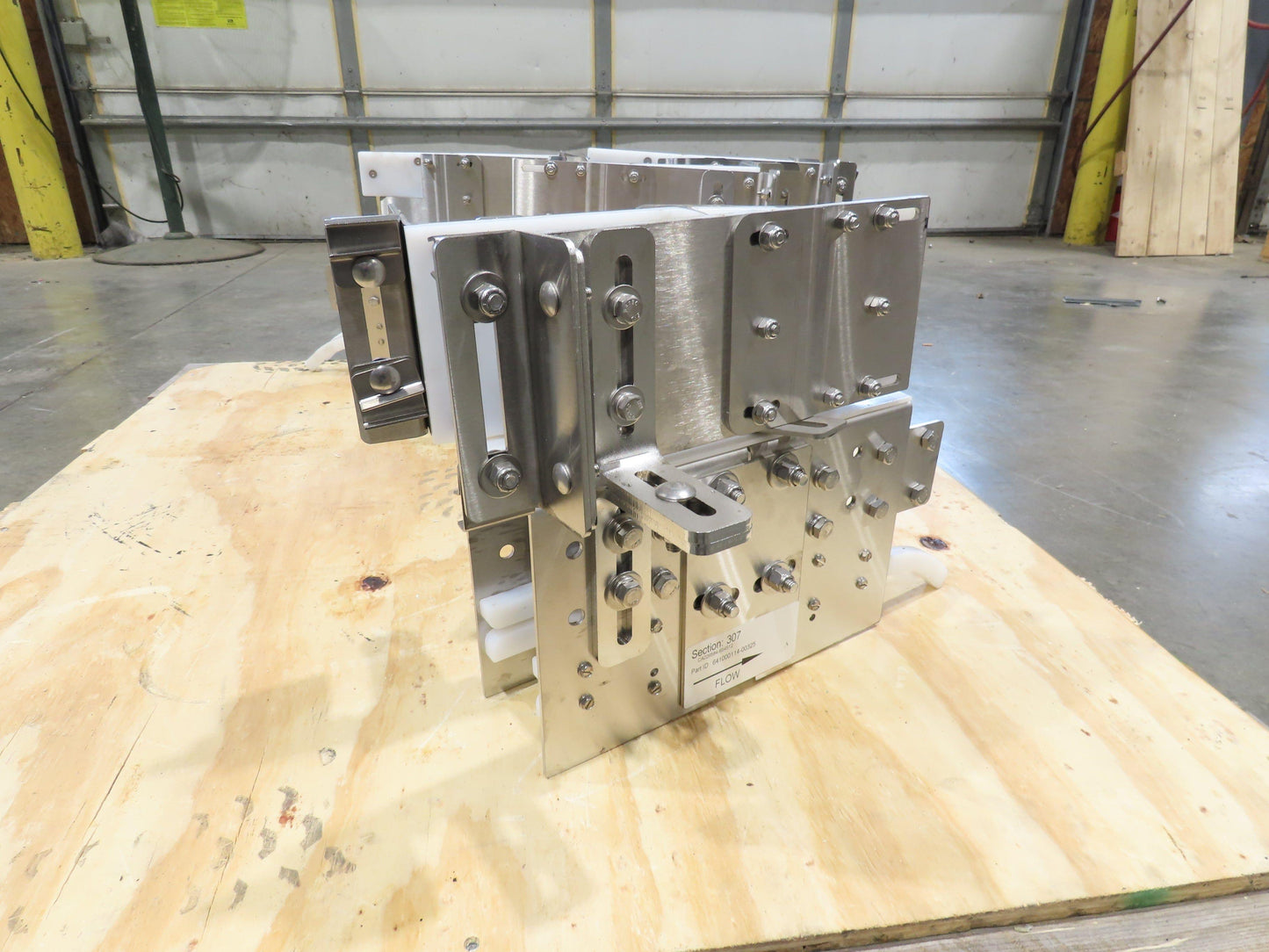 Arrowhead 3.25" Tabletop Belt Stainless Bottle Conveyor 12" Adj Diverter Section