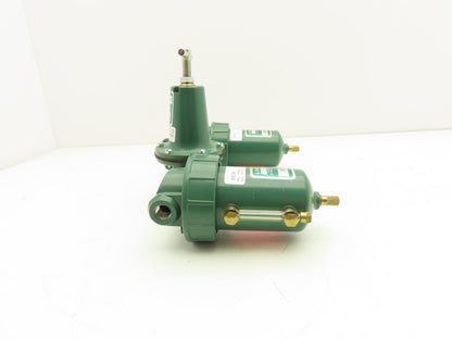 Lincoln 600104 Pneumatic Filter Regulator Lubricator Assembly 1/4" NPT