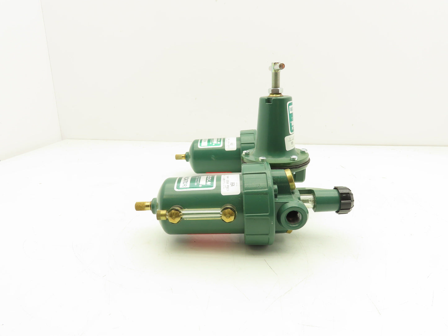 Lincoln 600104 Pneumatic Filter Regulator Lubricator Assembly 1/4" NPT