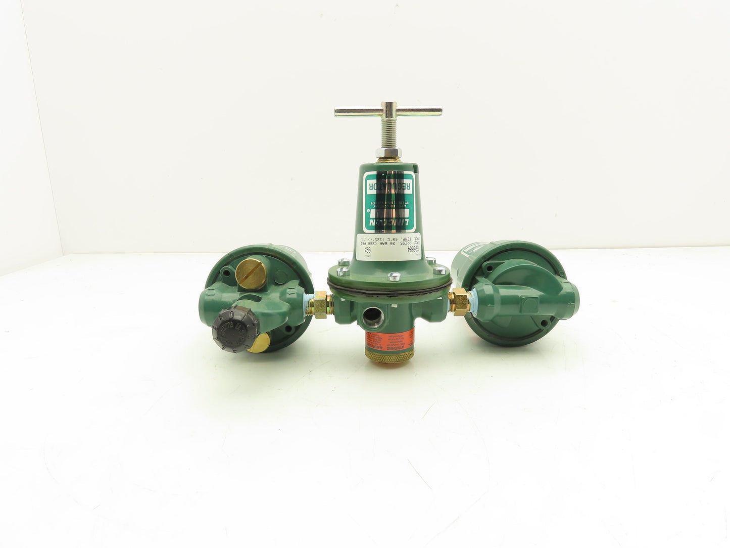 Lincoln 600104 Pneumatic Filter Regulator Lubricator Assembly 1/4" NPT