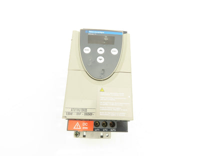 Telemecanique ATV11HU12M2E Altivar 11 AC Drive VFD 0.55kva 1/2Hp 1Ph 240V Input