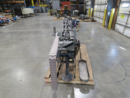 Arrowhead 3.25" Tabletop Stainless Bottle Conveyor Can Coder Diverter 4-Belt 9'