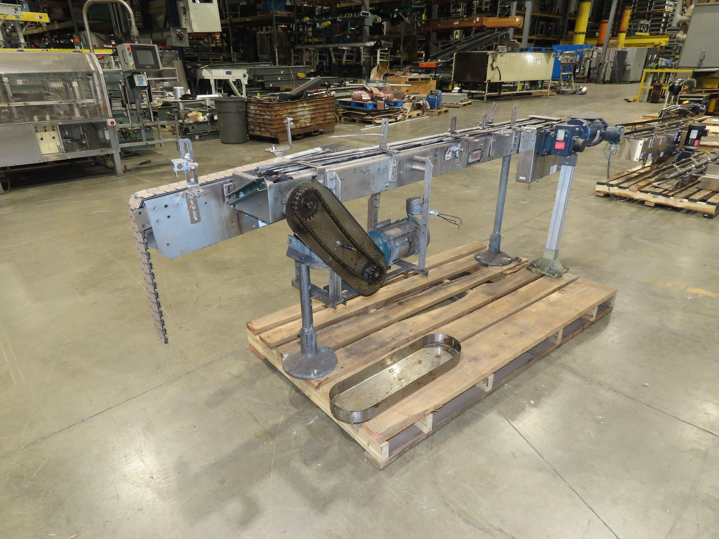 Arrowhead 3.25" Tabletop Stainless Bottle Conveyor Can Coder Diverter 4-Belt 9'