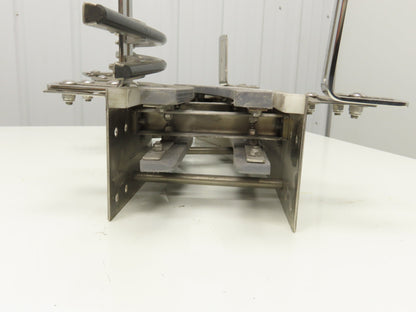 Arrowhead 7.5" Tabletop Belt Stainless Bottle Conveyor 45° Curve Section 24"L
