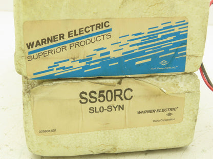 Superior Electric SS50RC SLO-SYN Synchronous/Stepping Motor 120V 72 RPM 0.3A