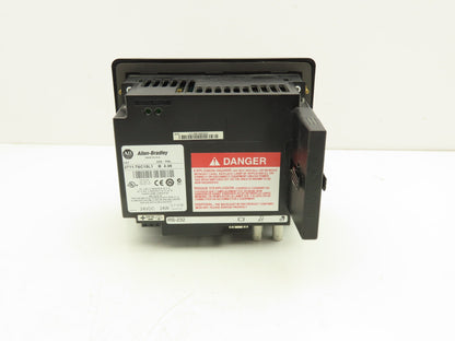 Allen Bradley 2711-T6C15L1 PanelView 600 Touch Screen PLC HMI SER B Frn 4.46