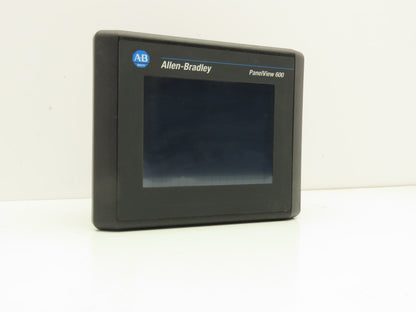 Allen Bradley 2711-T6C15L1 PanelView 600 Touch Screen PLC HMI SER B Frn 4.46