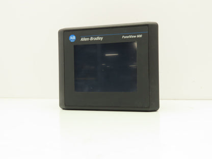 Allen Bradley 2711-T6C15L1 PanelView 600 Touch Screen PLC HMI SER B Frn 4.46