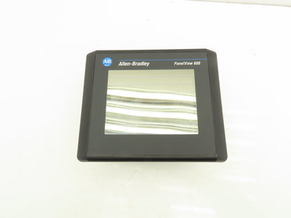 Allen Bradley 2711-T6C15L1 PanelView 600 Touch Screen PLC HMI SER A Frn 4.20
