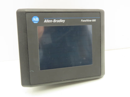 Allen Bradley 2711-T6C15L1 PanelView 600 Touch Screen PLC HMI SER B Frn 4.46