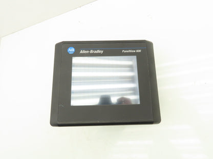 Allen Bradley 2711-T6C15L1 PanelView 600 Touch Screen PLC HMI SER B Frn 4.46