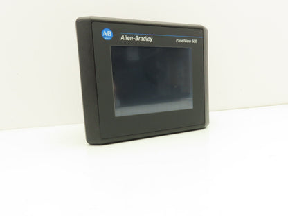Allen Bradley 2711-T6C15L1 PanelView 600 Touch Screen PLC HMI SER B Frn 4.46