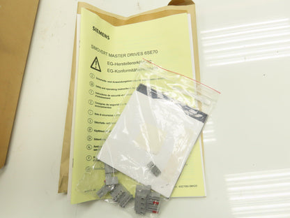 Siemens 6SE7024-1EP85-0AA1 Masterdrives AC/DC Rectifier DC Power Supply 650V 41A